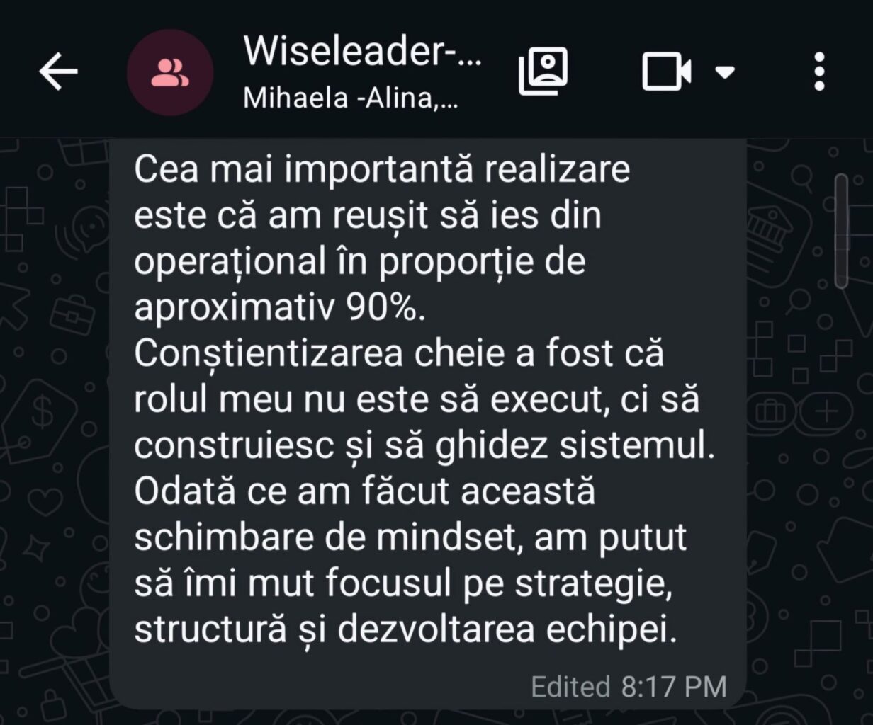 Construieste o echipa performanta