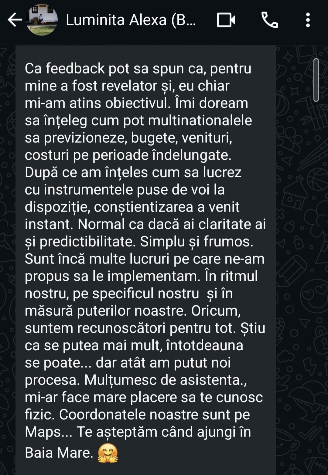 Mărturie Luminița Alexa